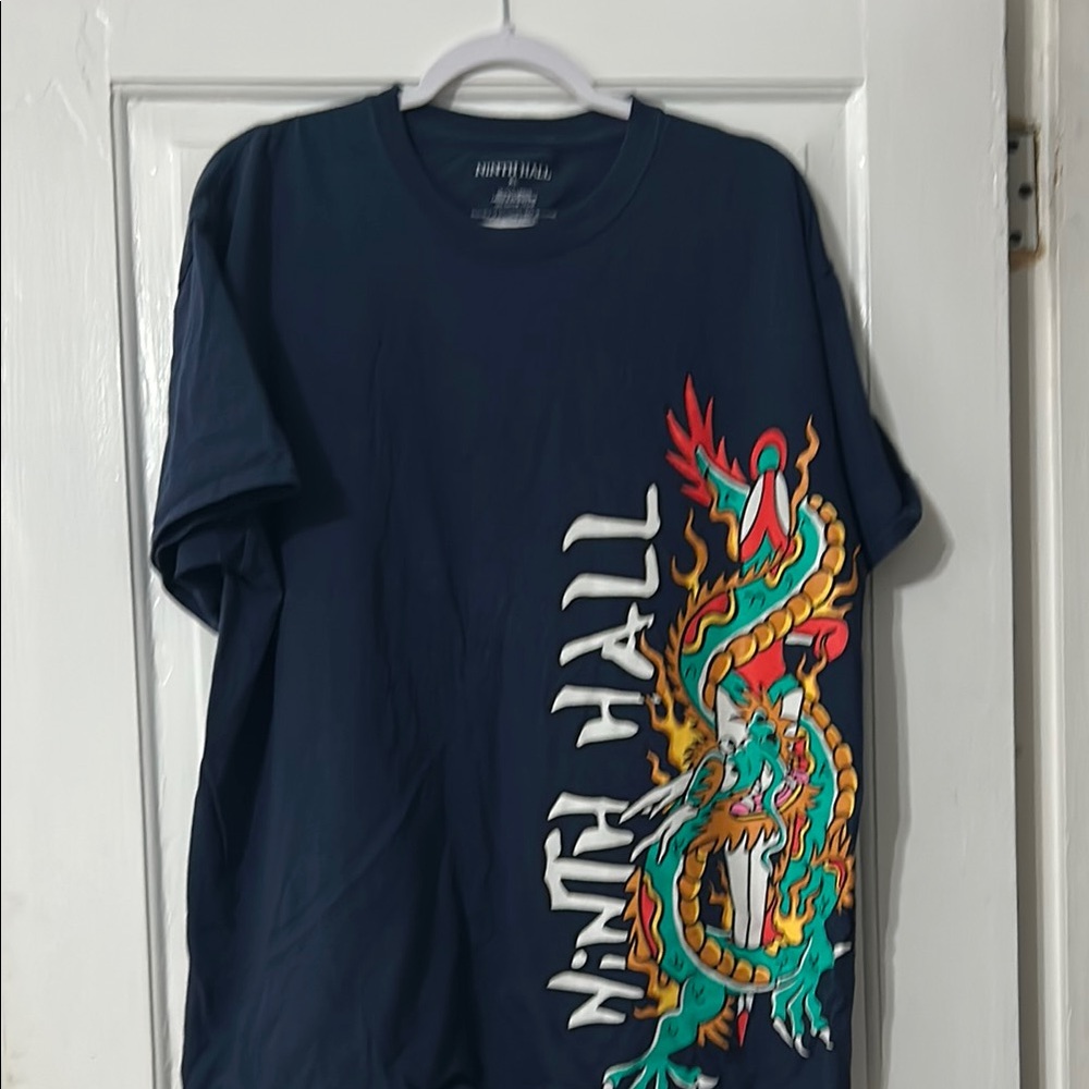 Navy Graphic T-Shirt